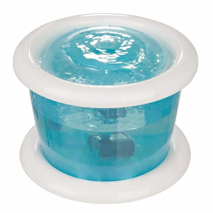 Automātiskā dzirdne dzīvniekiem - Trixie Bubble Stream water dispenser, 3 l, blue/white