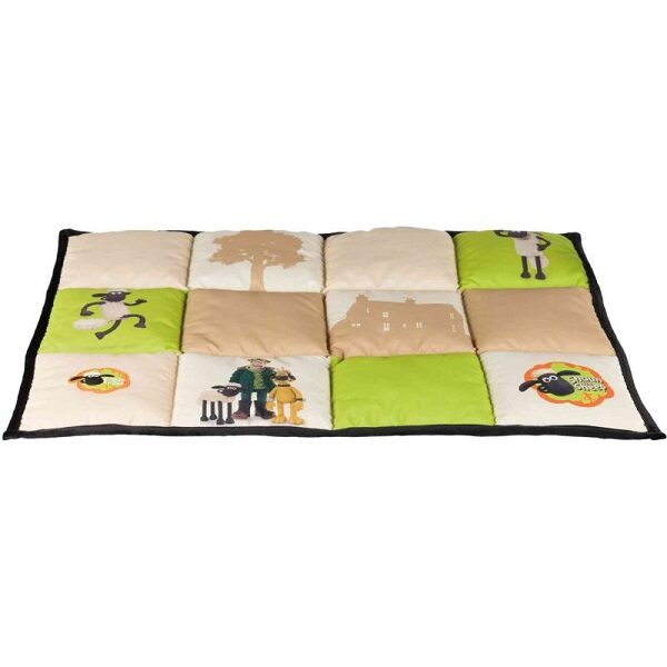 Guļvieta - sega suņiem - Trixie Shaun the Sheep, Shaun blanket, 60 × 40 cm, beige/green