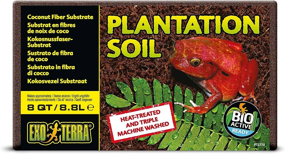 Exo Terra Plantation Soil, 8.8L - kokosa substrāts