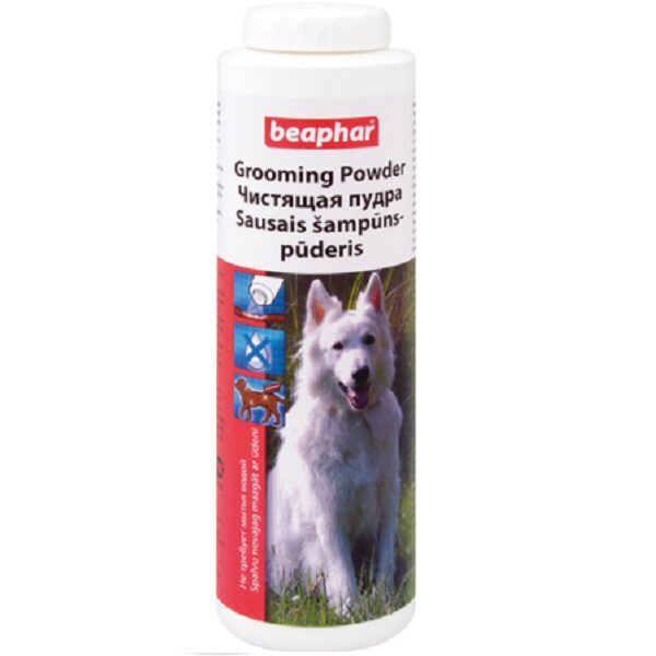 Sausais šampūns suņiem - Beaphar Grooming powder for dogs 100g