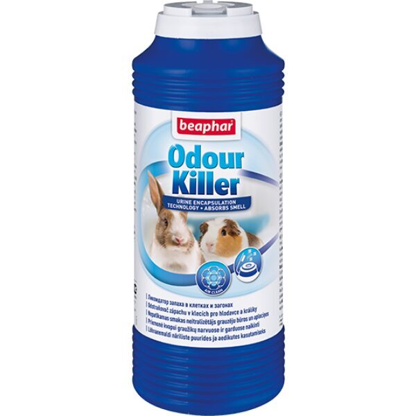Dezodorants grauzēju tualetei, būriem - Beaphar Odour Killer Small animal, 600 g