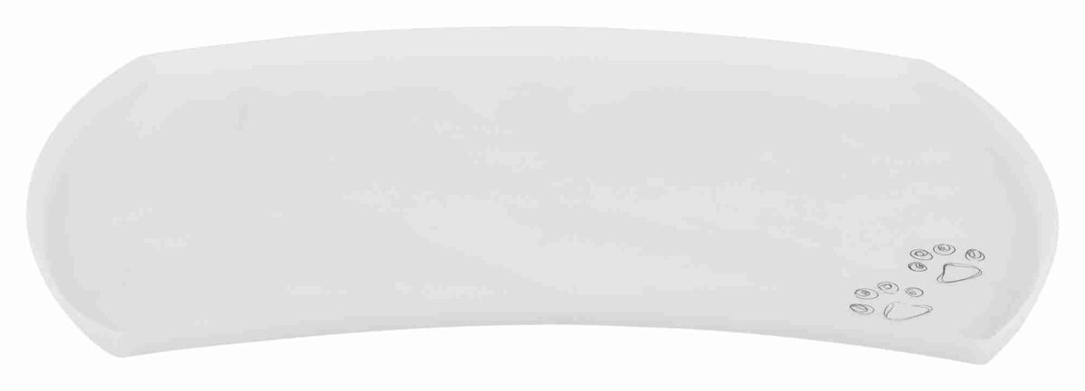 Silikona paliktnis zem bļodām - Trixie Place mat, silicone, 51 × 27 cm, transparent