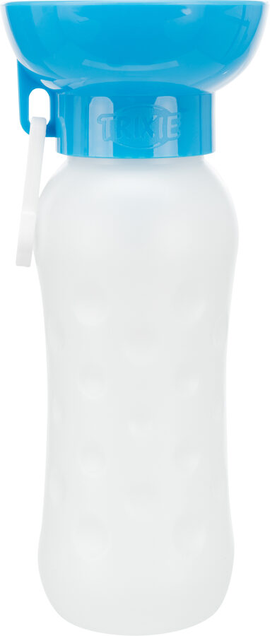Ceļojumu ūdens pudele - Trixie Bottle with bowl, plastic 0,55 l