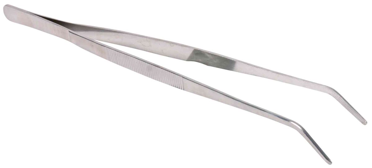 Pincets barošanai - Trixie "SP" Feeding tweezers, angled, 30 cm.