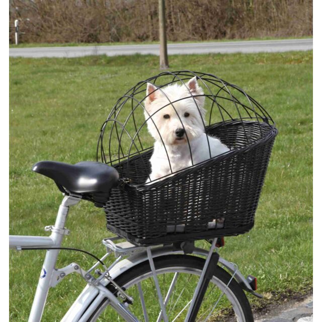 Velosipēda grozs dzīvnieku transportēšanai - TRIXIE Bicycle Basket, 35*49*55 cm