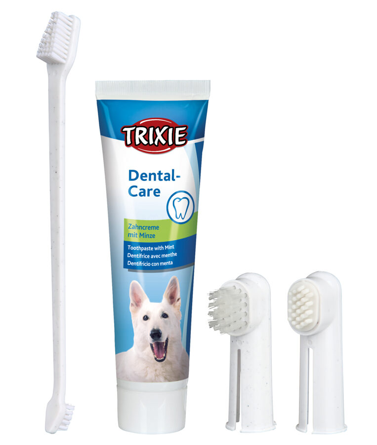Mutes kopšanas līdzekļu komplekts suniem - Trixie Dental Hygiene Set.