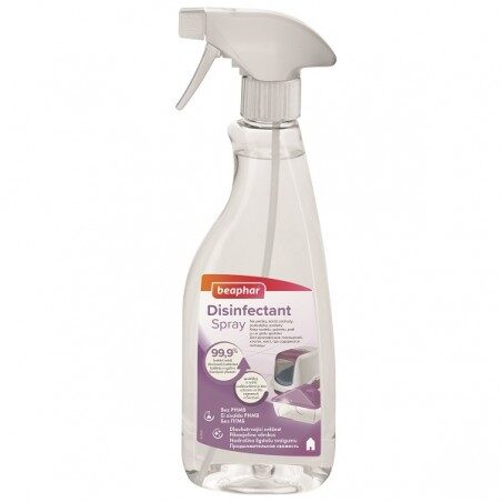 Aerosols dezinfekcijas veikšanai - Beaphar Desinfections spray 500 ml.