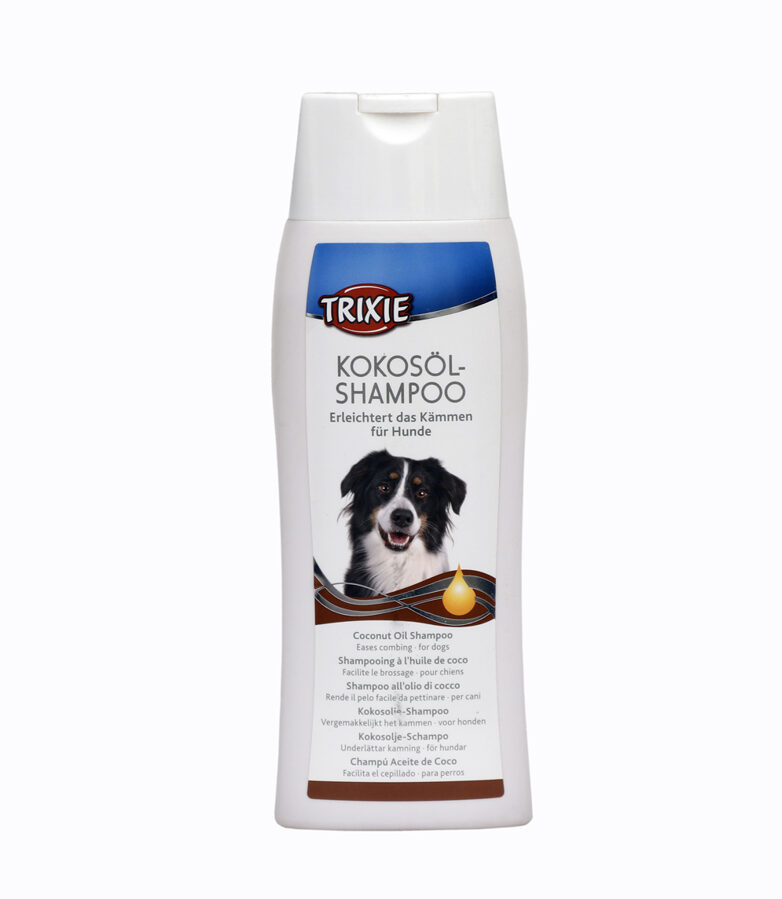 Šampūns suņiem - Trixie Coconut oil shampoo, 250 ml, ar kokosriekstu eļļu