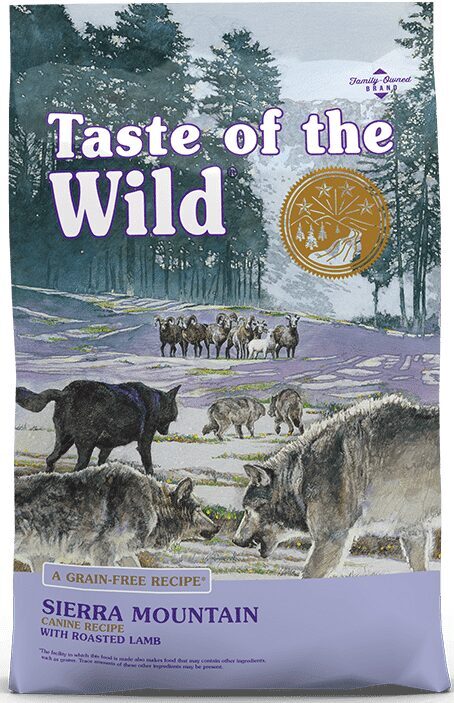 TOW Taste of the Wild dog