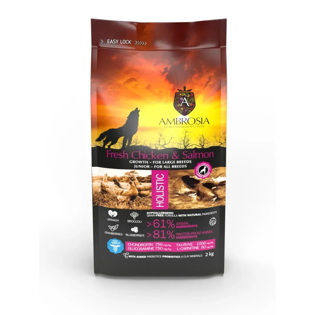 Ambrosia Grain Free Growth for Large
