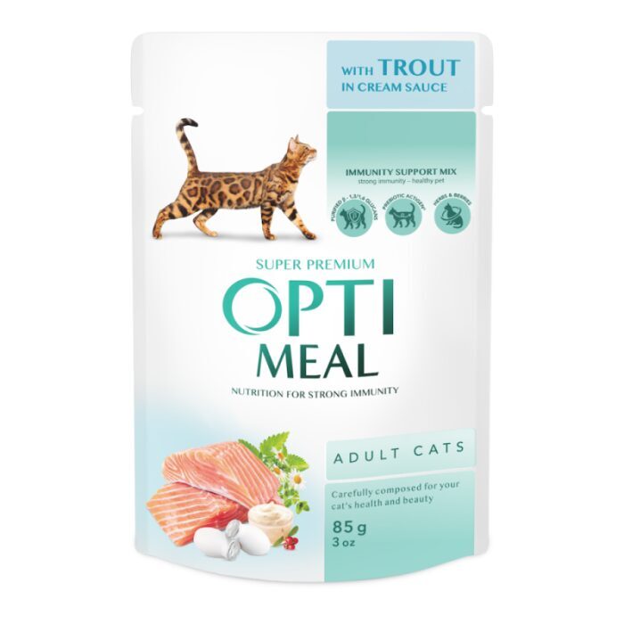 OPTIMEAL™ Pilnvērtīga konservētā barība pieaugušiem kaķiem
