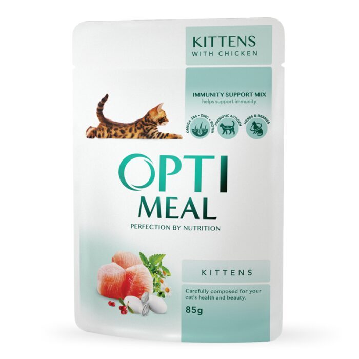 OPTIMEAL™ pilnvērtīga konservētā barība kaķiem ar