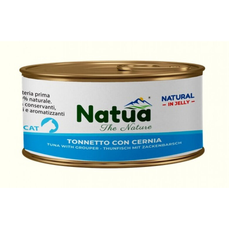 Natua Cat Tuna with Grouper Jelly, 150g - tuncis ar gruperi želejā