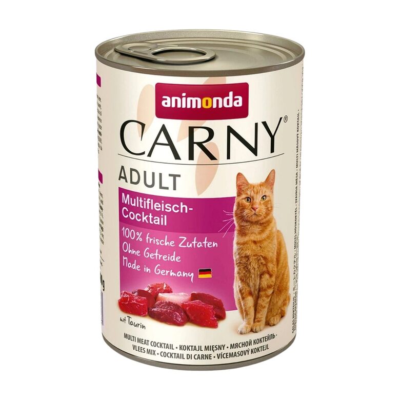 Animonda Carny Adult Multi-Meat cocktail, 400g- konservi kaķiem - gaļas kokteilis 