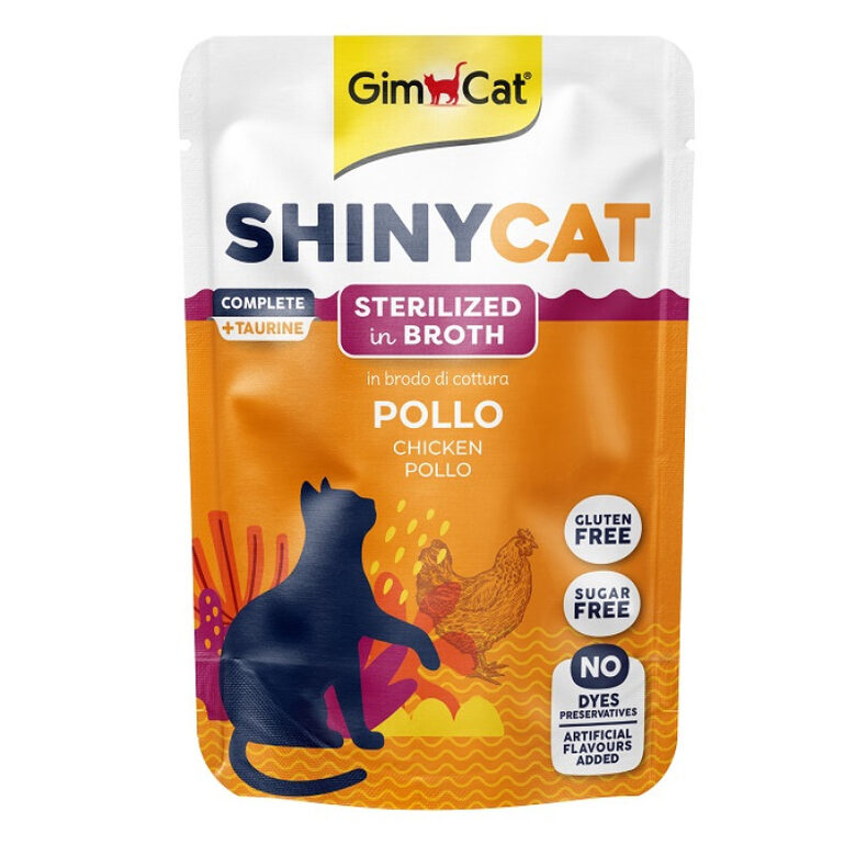 Gimborn SHINYCAT Pouch Sterilized Chicken 70g