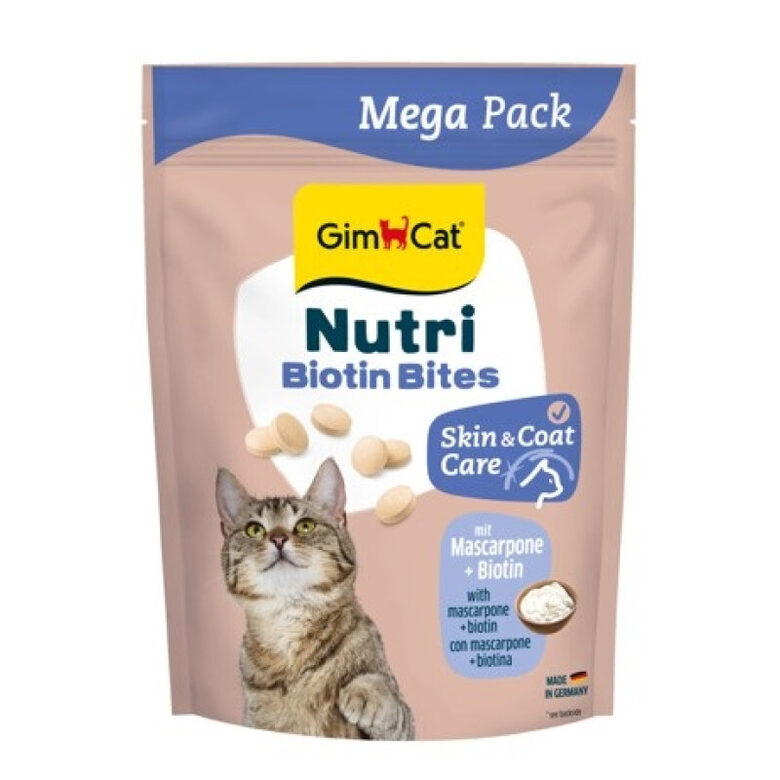 GimCat NUTRI BIOTIN BITES MASCARPONE 425gr
