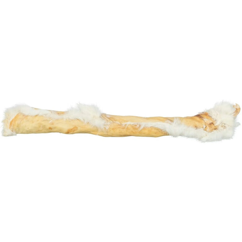 Trixie Rabbit skin roll with fur, 45–50 cm, 85 g