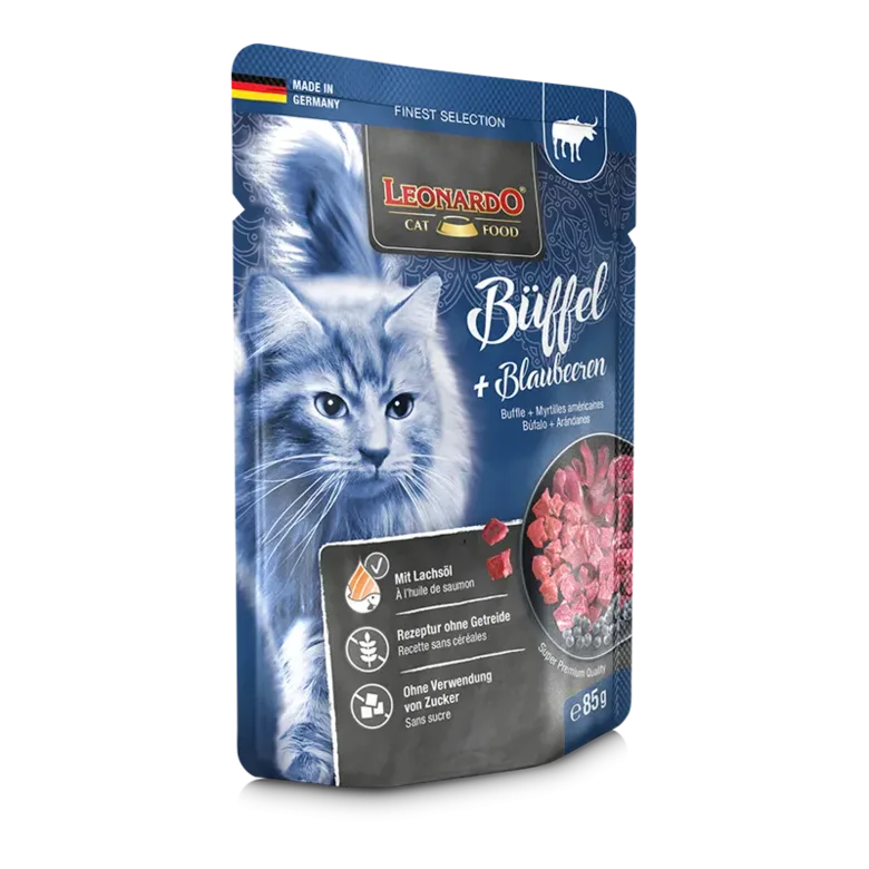 Leonardo Water buffalo & Blueberries 85 gr