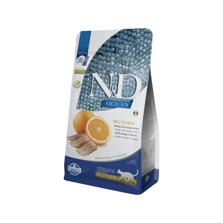 N&D CAT OCEAN HERRING ORANGE NEUTERED 5KG