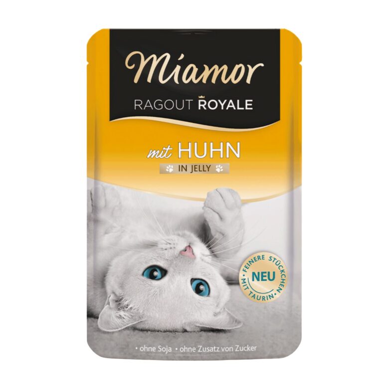 MIAMOR Ragout Royale ar vistu 100g  (želejā) mitrā barība kaķiem
