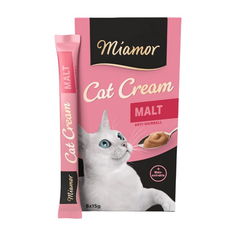 Miamor Malt Cream лакомство для кошек для вывода шерсти 15g x 6