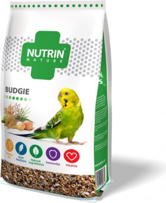 NUTRIN Nature - Budgie 1000 г - Комплексный корм для волнистых попугаев