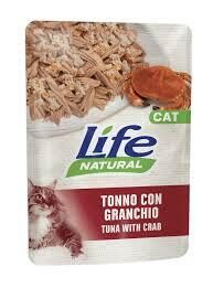 Life Cat Natural tuna with crab 70g