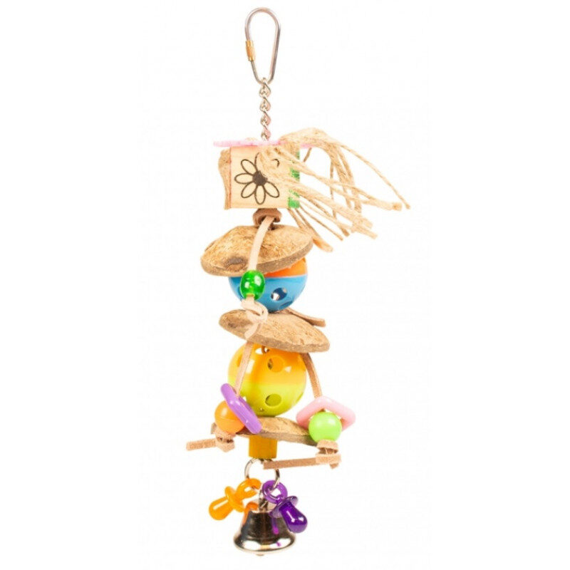 Duvo Plus Toy With Cocos and Bells, 27.5cm