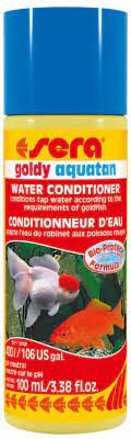 Sera Goldy Aquatan, 100ml - Līdzeklis ūdeni attīrīšanai no smago metālu un agresīvā hlora 
