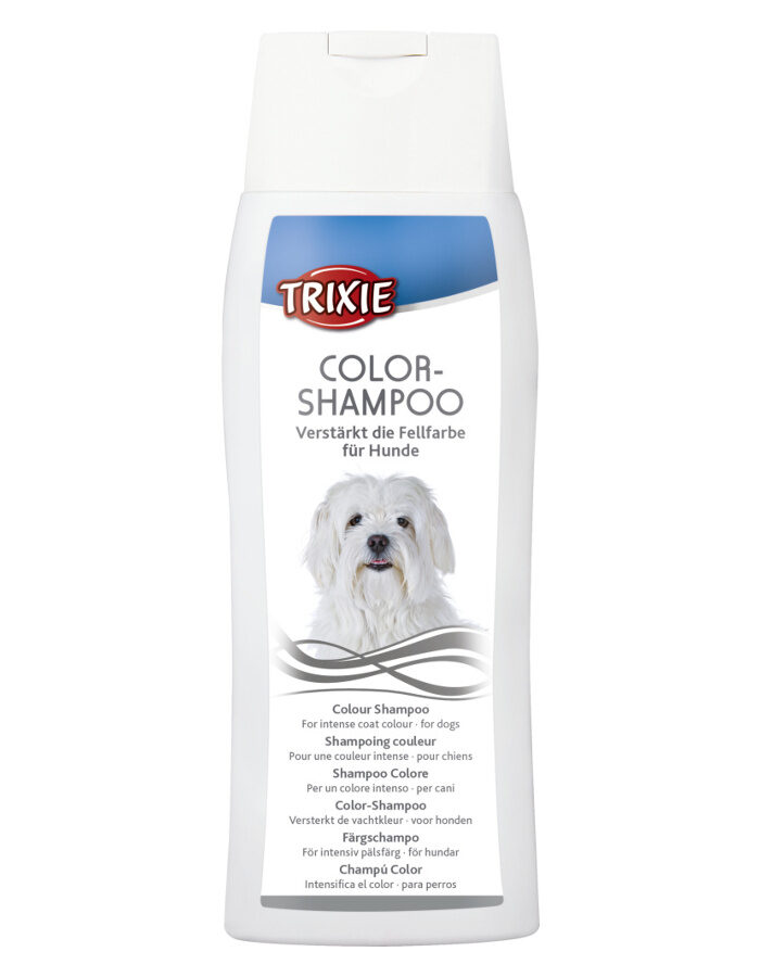 Šampūns suņiem - Trixie Colour Shampoo, white  250 ml
