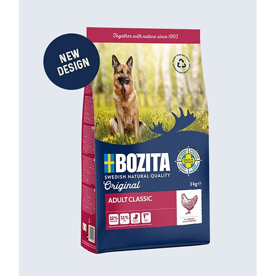 Bozita Original Adult Classic, 12 кг — сухой корм с курицей для взрослых собак  Код товара: 020110