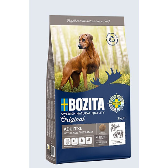 Bozita Original Adult XL, 12kg - безпшеничный корм для взрослых собак крупных пород Код товара: 020129