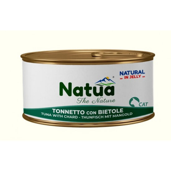 Natua Cat Tuna with Chard Jelly, 85g - tuncis ar mangoldu želejā