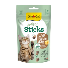 Kārumi kaķiem - GimCat Mini Sticks With Turkey & Cheese 50 g