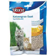 Zāle kaķēniem - Trixie Bio Cat Grass (bag), 100 g