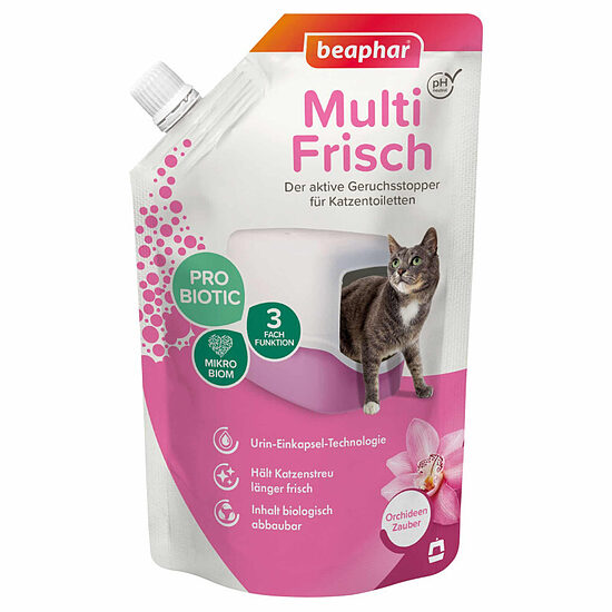 Дезодорант для кошачьего туалета: Beaphar Odour killer Orchidee, 400 г