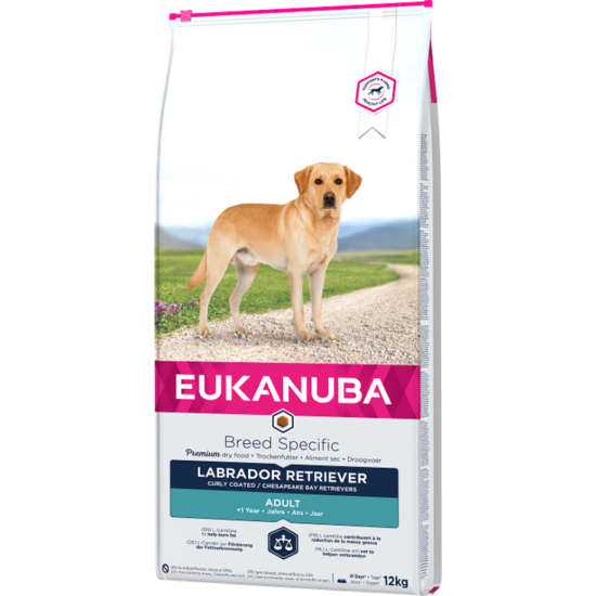 Сухой корм для собак — Eukanuba Adult Labrador Retriever, 12 кг   Код товара: 100257