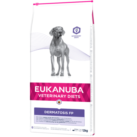 Сухой корм для собак — Eukanuba Veterinary Diets Dermatosis, 12 кг   Код товара: 102015