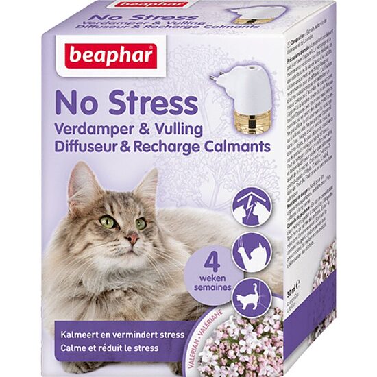 Успокаивающее средство для кошек: Beaphar NO STRESS STARTER PACK CAT 30ML NL/F