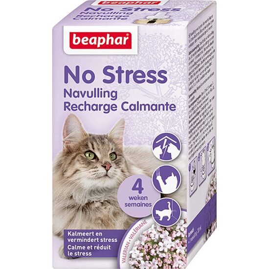Успокаивающее средство для кошек: Beaphar NO STRESS REFILL CAT 30ML NL/F.