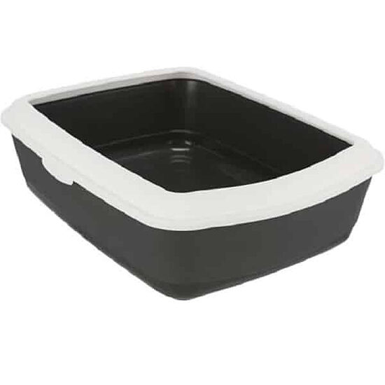 Лоток для кошек — Trixie Classic cat litter tray, с бортиком, 37 × 15 × 48 см
