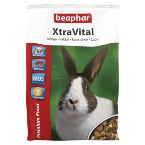 Barība trušiem - Beaphar Xtra Vital Rabbit Food, 2,5 kg