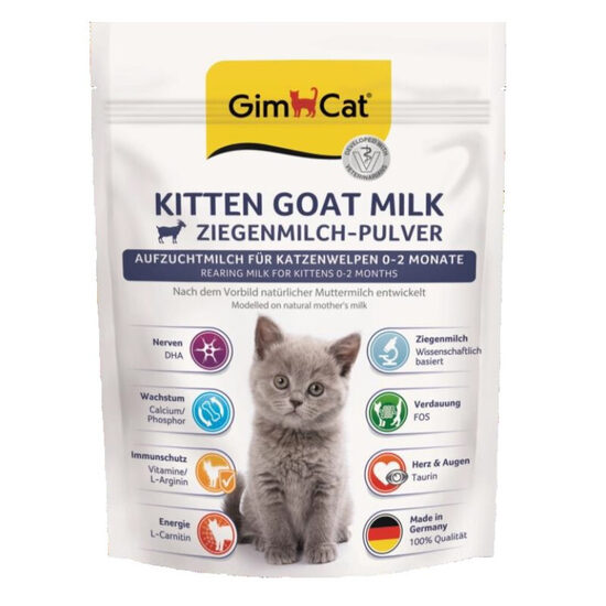 GimCat KITTEN GOAT MILK 200 G -  сухое козье молоко для котят