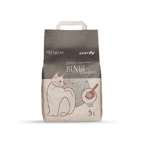 COMFY Benta standart 5l - Cementējošās smiltis kaķu tualetēm