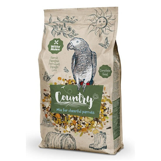 Witte Molen Country Parrot, 2kg - barība lieliem papagaiļiem