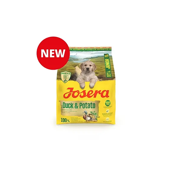 Josera SP для собак A/S Junior с уткой и картофелем 900 г