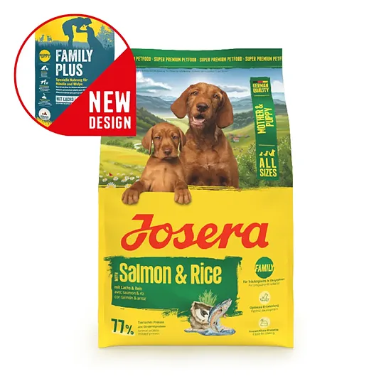 Josera SP для собак Mother&Puppy with Salmon&Rice 12.5 kg (FamilyPlus)
