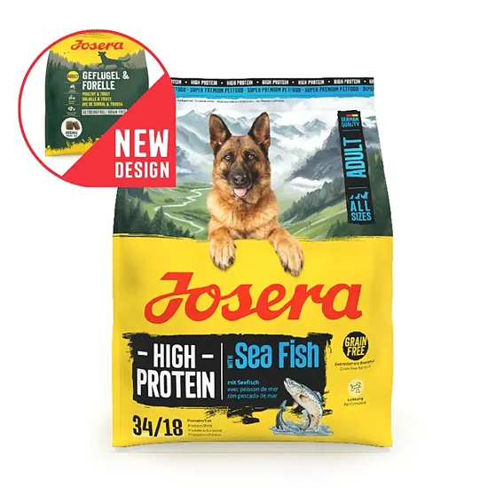 Josera SP для собак High Protein Adult with Sea Fish 900 г