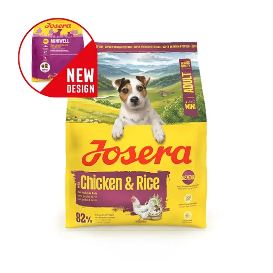 Josera SP suņiem Mini Adult with Chicken&Rice 3 kg (Miniwell)