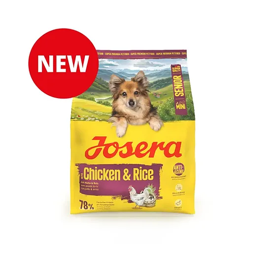Josera SP для собак Mini Senior с курицей и рисом 3 кг
